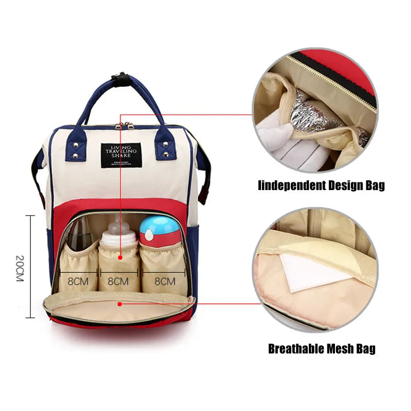 Diaper Mummy Bag Multi-function Waterproof