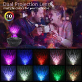 GALAXY OCEAN WAVE LIGHT PROJECTOR