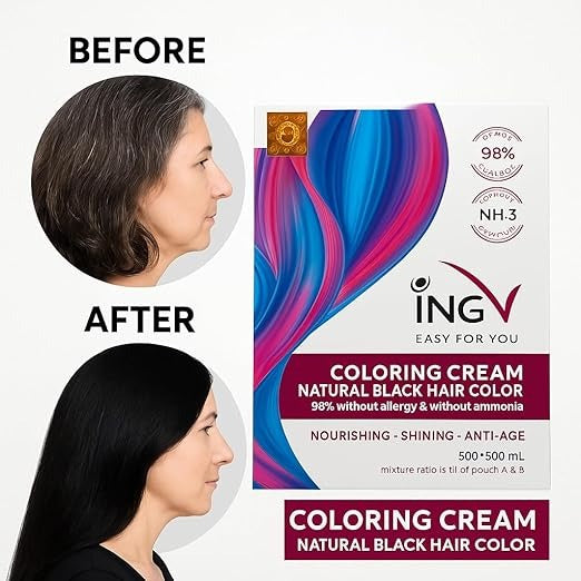 ING-V Hair Colour - 100% Allergy Free