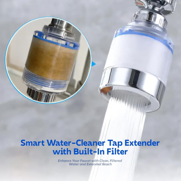 Hard Water Filters Faucet Head + Cartridge Pack (4 qty)