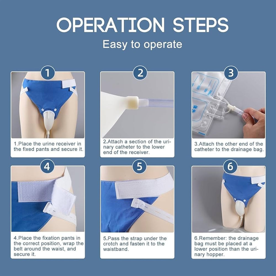 Incontinence Underwear With Urine Drainage Bag