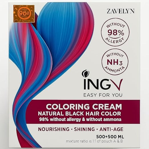 ING-V Hair Colour - 100% Allergy Free