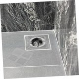 Anti-blocking Disposable Hair Catchers Mesh Filter Mesh Stickers Shower Drain Cover Bathroom