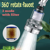 Hard Water Filters Faucet Head + Cartridge Pack (4 qty)