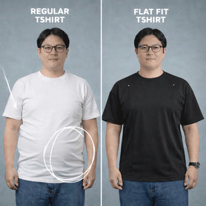 SlimAura - Square Cut Adaptive T Shirt For Big Tummy