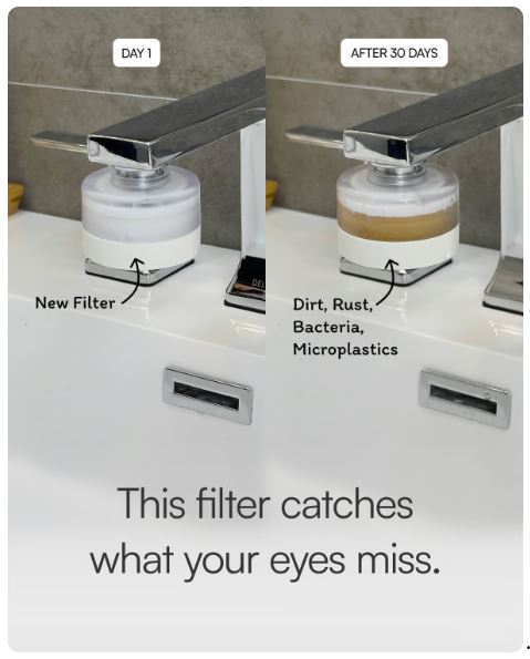 PureSoft Filters Faucet Head + Cartridge Pack (4 qty)