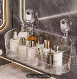 Premium Wall-Mounted Suction Cup Organizer - No Drilling Required