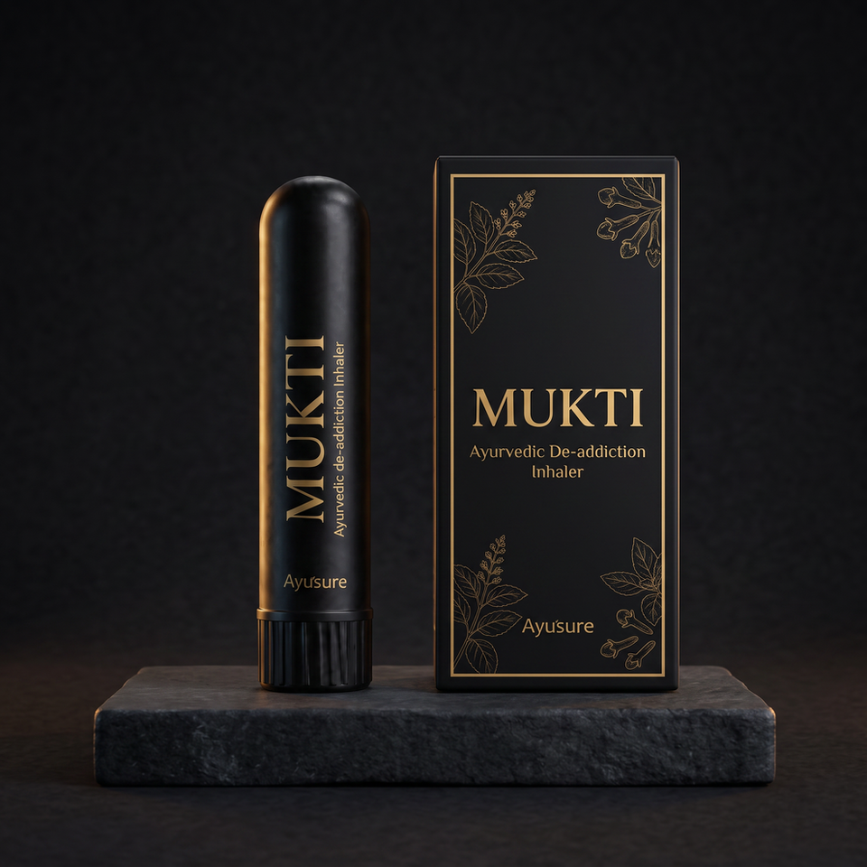 MUKTI Ayurvedic De-Addiction Inhaler |Craving Control Inhaler