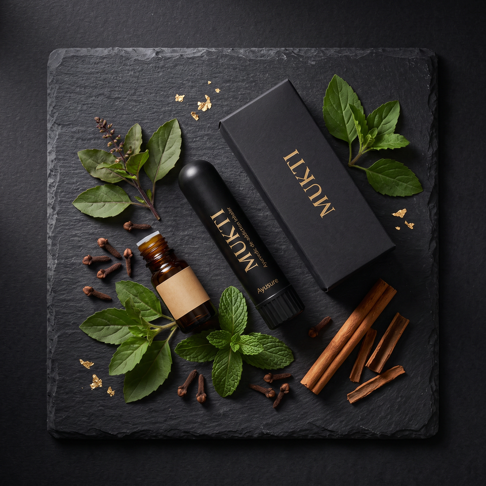MUKTI Ayurvedic De-Addiction Inhaler |Craving Control Inhaler