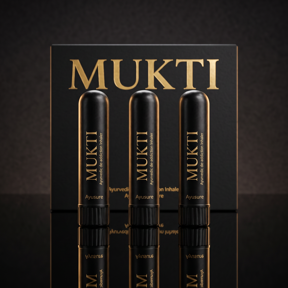 MUKTI Ayurvedic De-Addiction Inhaler |Craving Control Inhaler