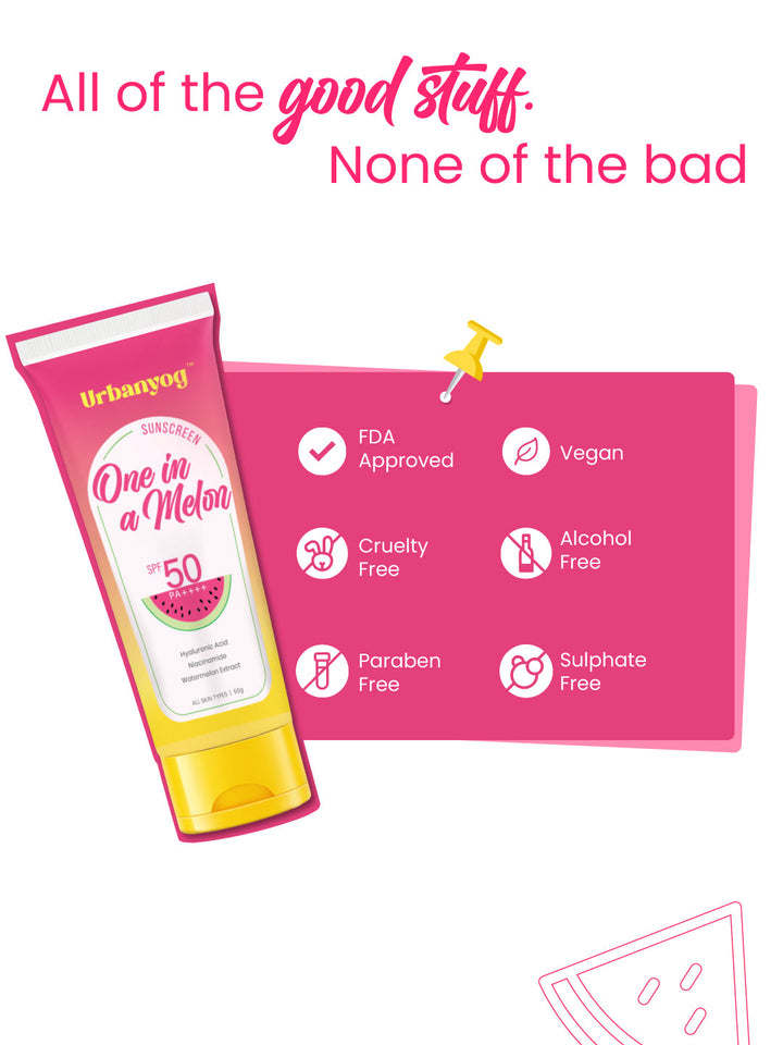 Urban Yog One in a Melon Sunscreen 50g
