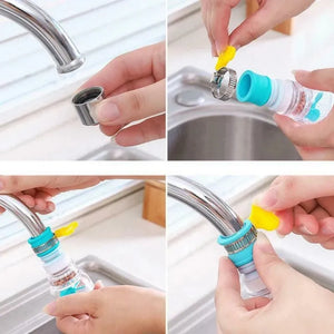 Rotatable 360 Faucet Extender Adjustable Water Tap Saving