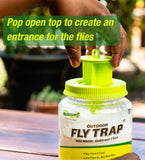 Reusable Fly bag trap with bait packet