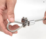 3m/10ft Clothesline Plastic Coated 304 Stainless Steel Wire Rope