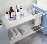 One Wardrobe Partition Layered Non-drilling Cabinet Partition Shelf