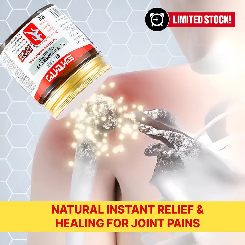 Japanese Instant Pain Relief Soothing Massage Gel (Buy 1 Get 1 Free)