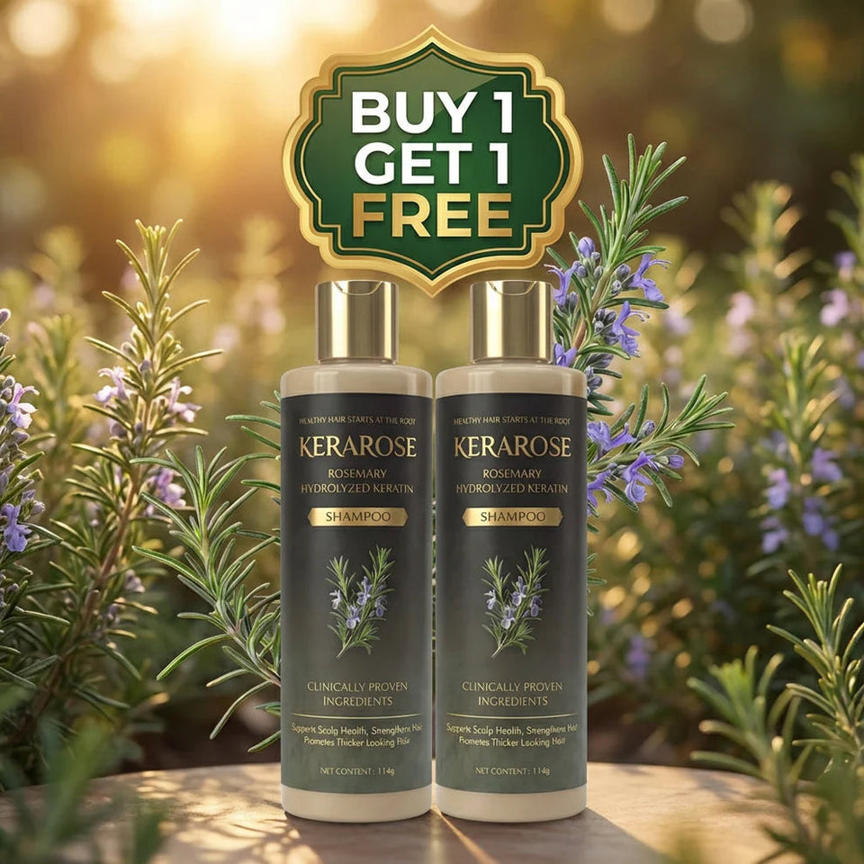 Kerarose Rosemary Shampoo For Hair Growth ( Buy 1 Get 1 Free 🔥) .