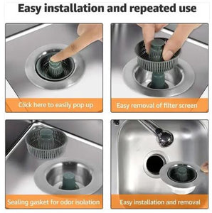 SinkShield™ - Premium Stainless Steel Drain Protector
