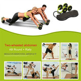 Revo Flex Home Fitness Equipment Double Wheel Ab Roller (Original : RF)